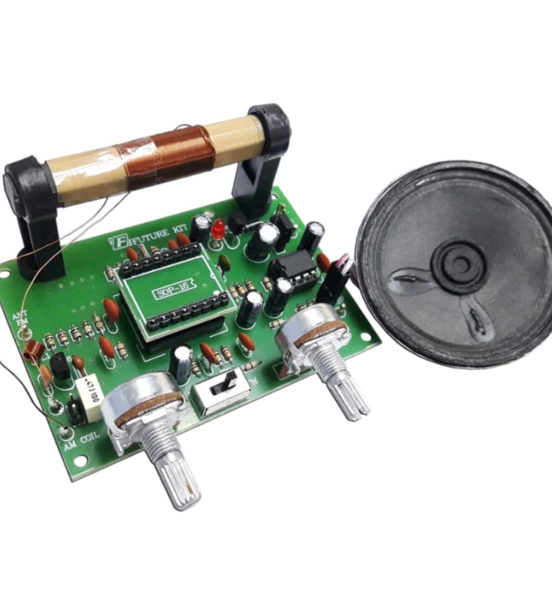 ขาย FA716 FUTUREKIT วงจร เครื่องรับวิทยุ AM/FM แบบ DSP วงจร FA ชุดลงปริ้น แล้ว ชุดประกอบลงปริ้น แล้ว ยี่ห้อ ฟิวเจอร์คิท FUTURE KIT โครงงาน อิเล็กทรอนิกส์ เพื่อการศึกษา เรียนรู้ ทำ โปรเจ็ค PROJECT นักเรียน นักศึกษา ราคา ชุดละ ตัวละ . . . . หน่วย บาท