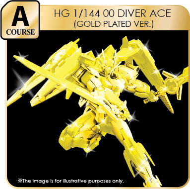 HG 1/144 Gundam OO Diver Ace [Gold Coating]