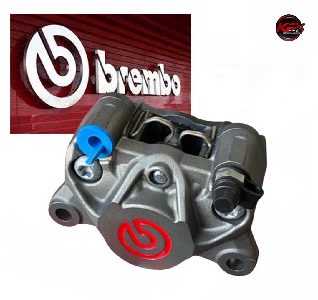 ปั๊มล่าง BREMBO แท้ ปักข้างเทา โลโก้แดง