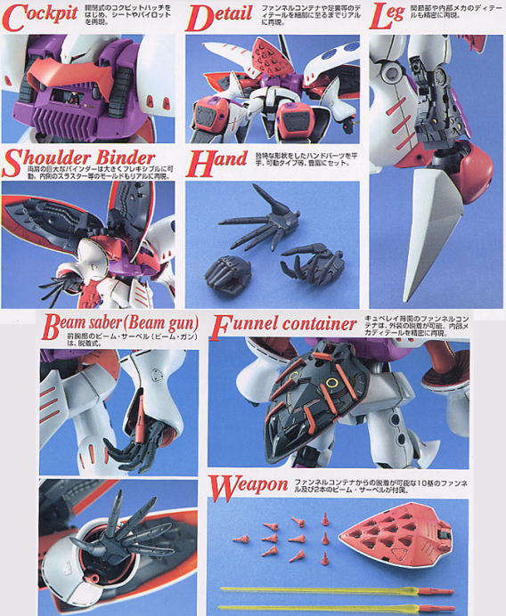 MG 1/100 AMX-004 Qubeley