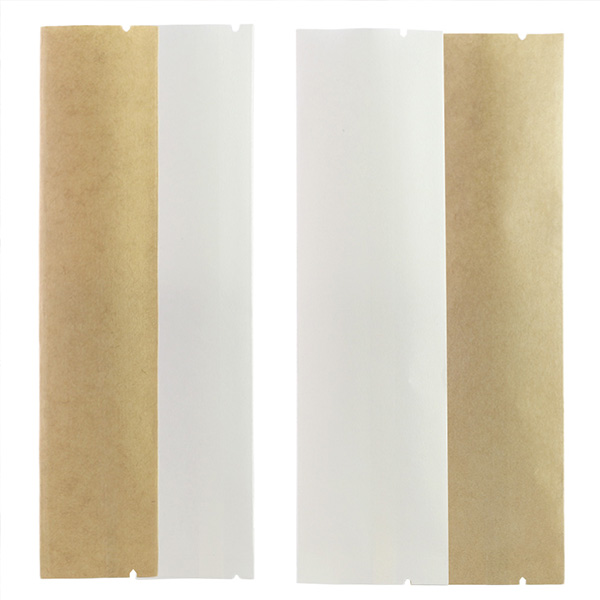 ซองกาแฟ ถุงซีลกลาง กระดาษคราฟท์ ขาว,น้ำตาล ขนาด 10 กรัม (50 ซอง)