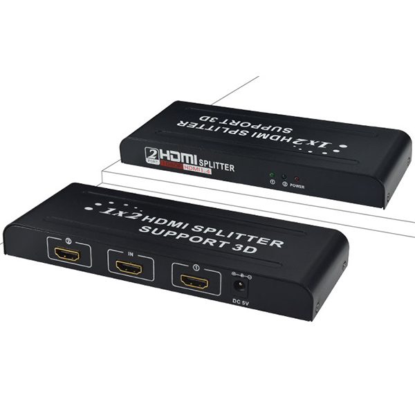 2 Port HDMI Splitter Support 3D