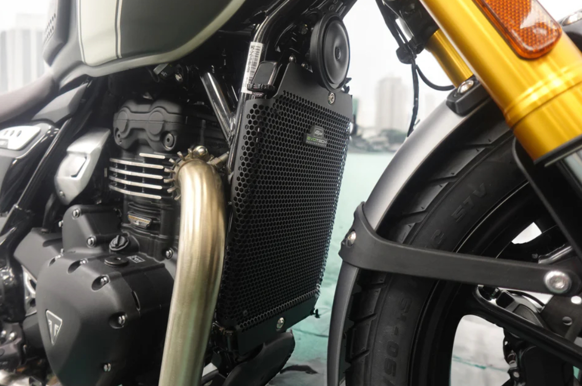 การ์ดหม้อน้ำ Evotech Radiator Guard - Triumph Speed 400 (2024+)