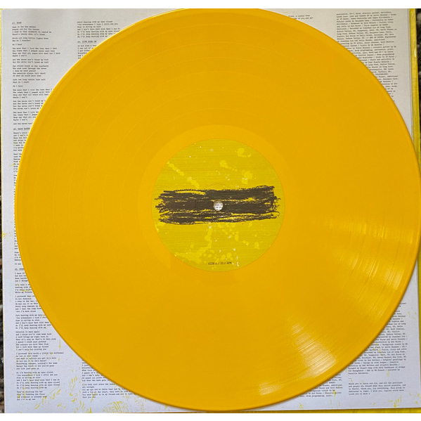 แผ่นเสียง Ed Sheeran -- Subtract, Vinyl, LP, Album, Limited Edition, Yellow แผ่นเสียงมือหนึ่ง ซีล