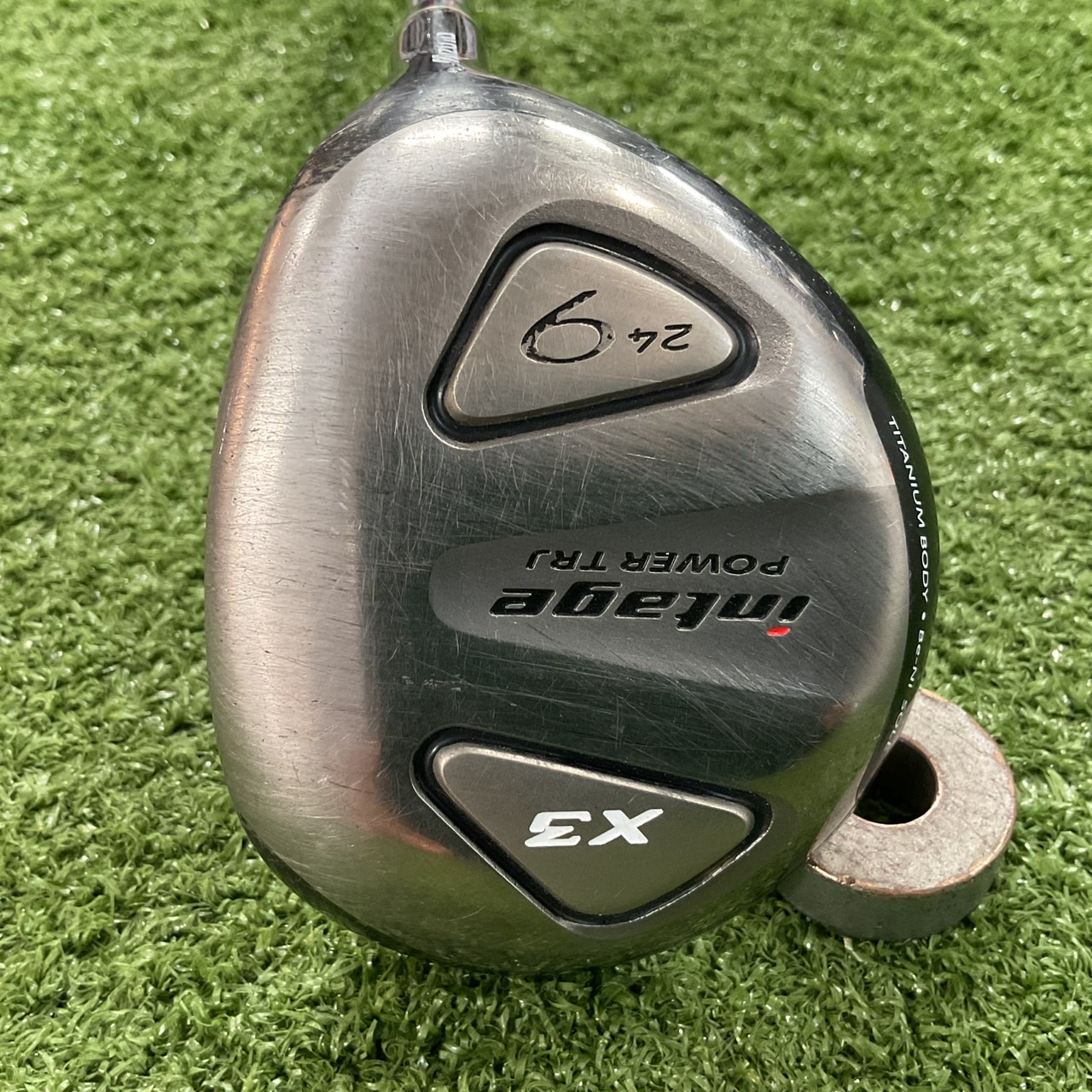 UTILITY 24° Mizuno : intage POWER TRJ X3 #9/ XL02 Flex-R ก้านกราไฟร์