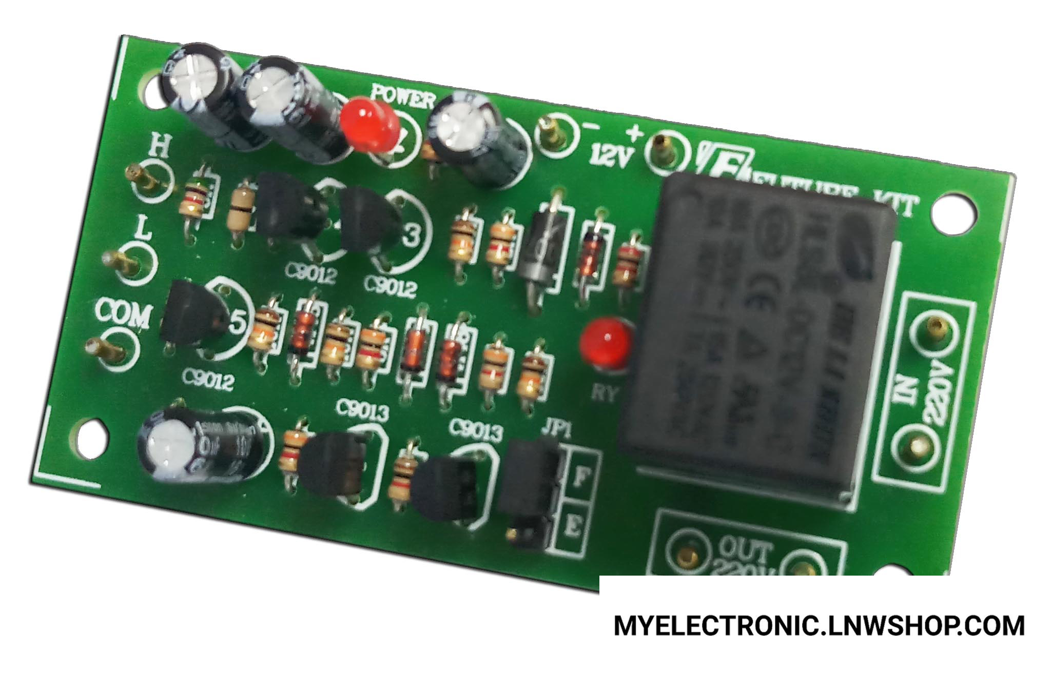 FK448 ตัดต่อปั๊มน้ำ 2 แบบ 2 ระดับ(ยังไม่ประกอบลงPCB)