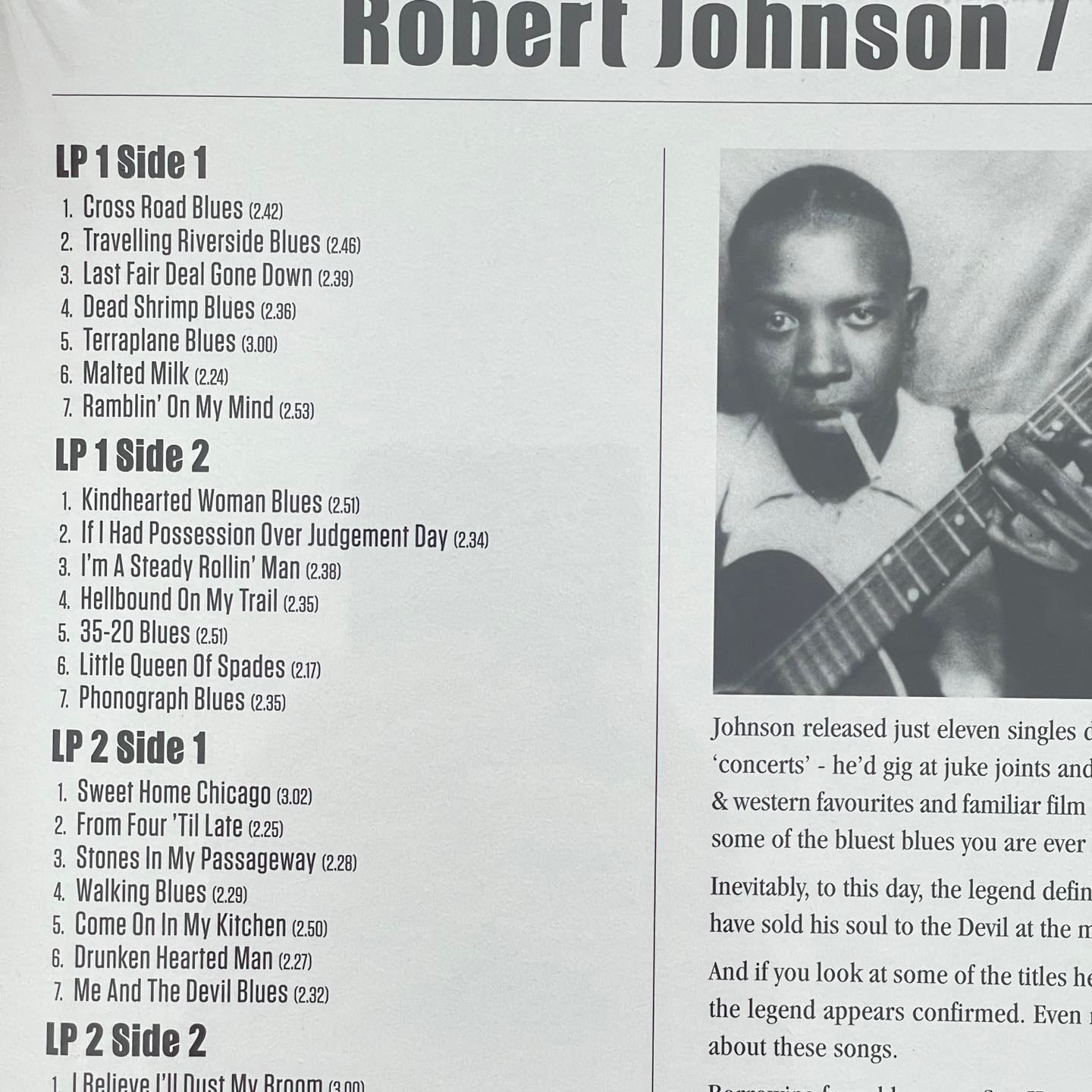 แผ่นเสียง Robert Johnson – At The Crossroads **Limited Edition, Clear,3 x Vinyl,แผ่นเสียงมือหนึ่ง ซีล