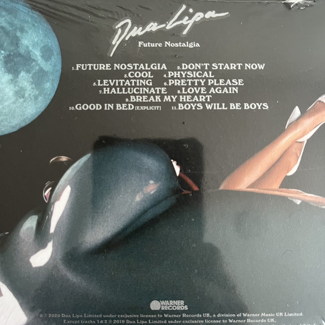 CD ซีดีเพลง Dua Lipa – Future Nostalgia แผ่นแท้ ใหม่ ซีล