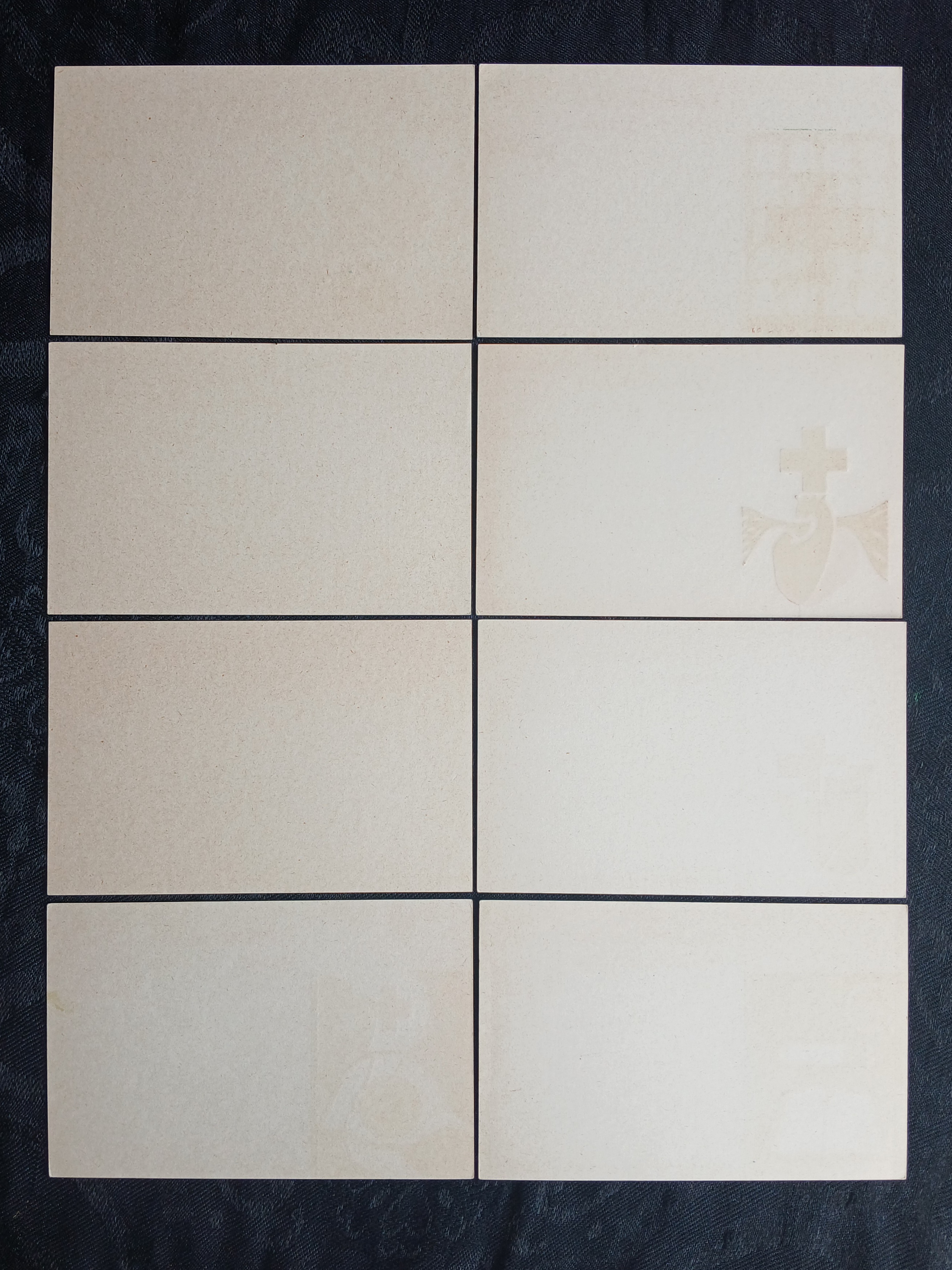 ไปรษณียบัตร ในหลวง ร.9 จำนวน 8 ใบ ยังไม่ใช้