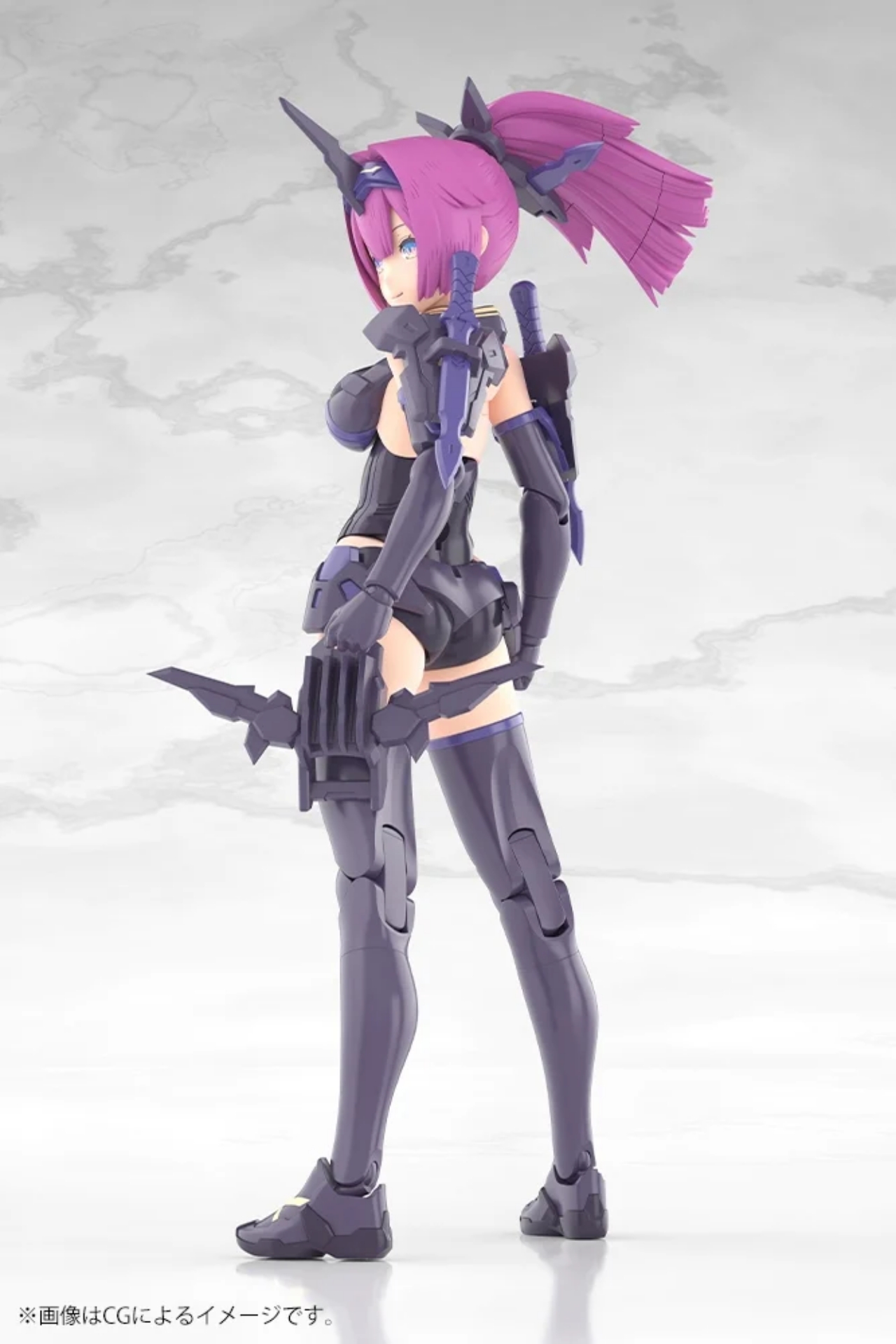 Preorder 4934054077113 KOTOBUKIYA MEGAMI DEVICE ASRA ARCHER KIZUNA SHADOW EDITION FULL PACKAGE มัดจำ 500 บาท