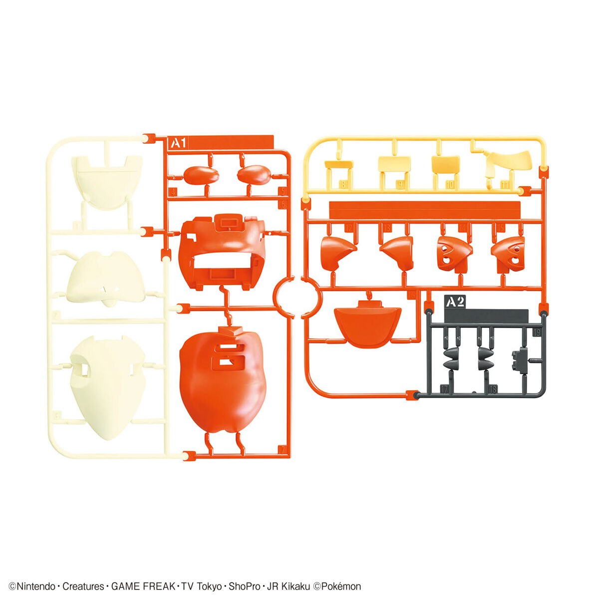 1067412 BANDAI SPIRITS Pokemon PLAMO COLLECTION QUICK!! 20 Fuecoco