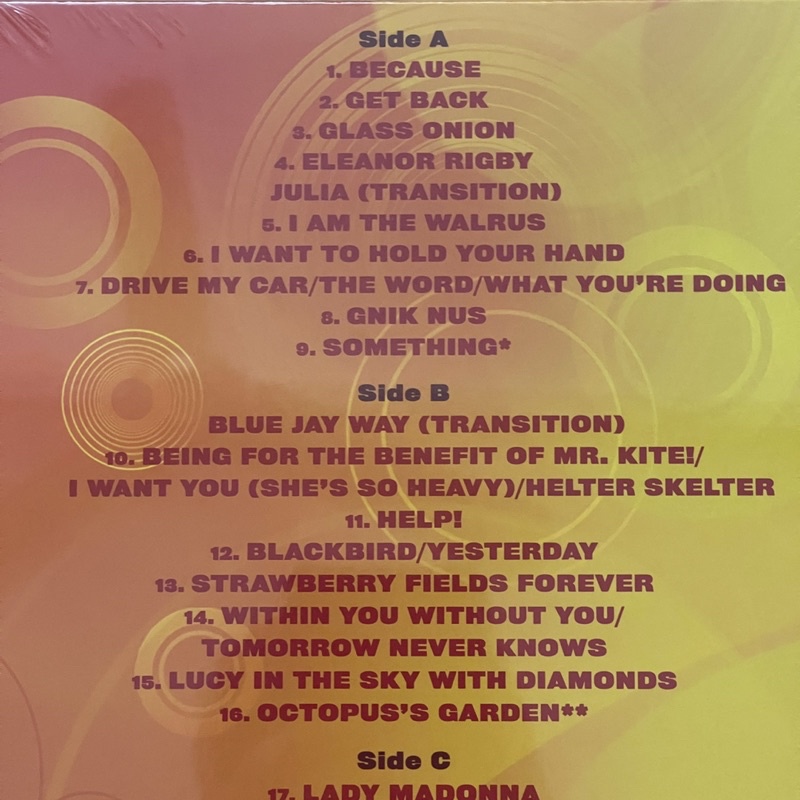 แผ่นเสียง The Beatles Love * 26 tracks ,2 LP, Album, Reissue, Remastered, Gatefold แผ่นเสียงมือหนึ่ง ซีล