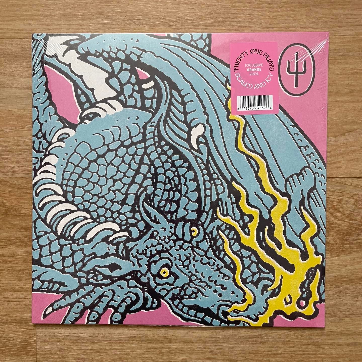 แผ่นเสียง Twenty one pilots – Scaled And Icy **Limited Edition, Orange Vinyl,แผ่นเสียงมือหนึ่ง ซีล