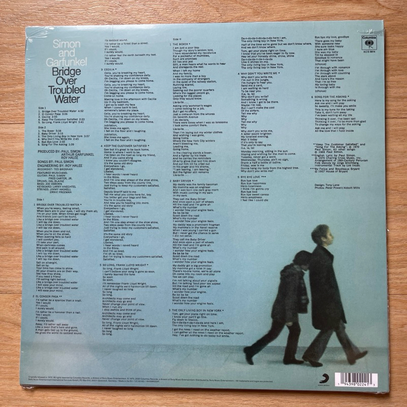 แผ่นเสียง Simon & Garfunkel - Bridge Over Troubled Water , Vinyl, LP, Album, Reissue, Clear มือหนึ่ง ซีล