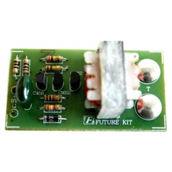 FA901วงจรไฟกระตุกความถี่สูง9Vประกอบลงปริ้นPCBแล้ว