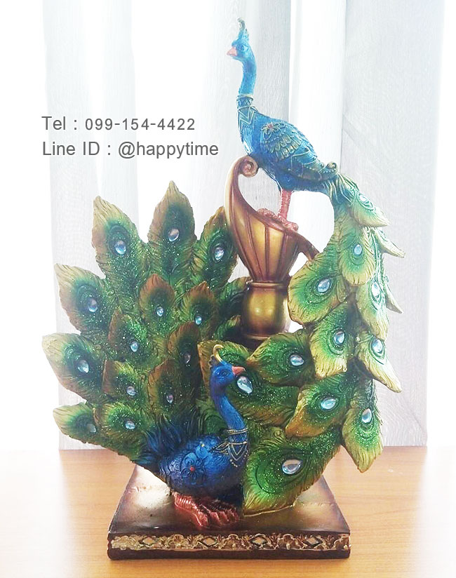 ของขวัญมงคลขึ้นบ้านใหม่ รุ่นนกยูงคู่