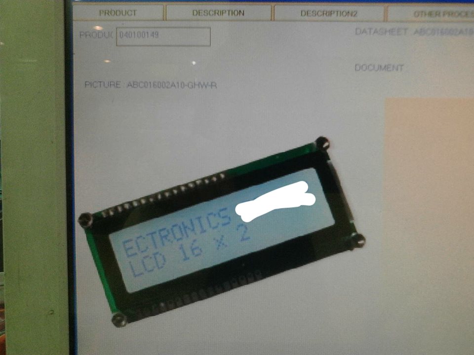 จอLCD16*2 1602LCD(Blue Screen)16x2LCD with backlight of the LCD