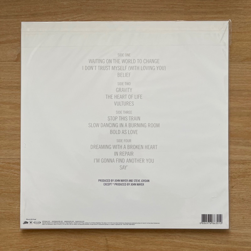 แผ่นเสียง John Mayer – Continuum 2 x Vinyl, LP, Album, Reissue, 180 Gram มือหนึ่ง