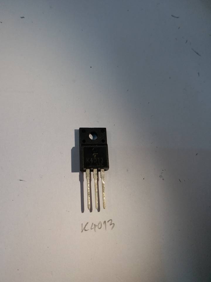 2SK4013มอสเฟสตัวถังTO-220Fยี่ห้อTOSHIBAราคาตัวล่ะ