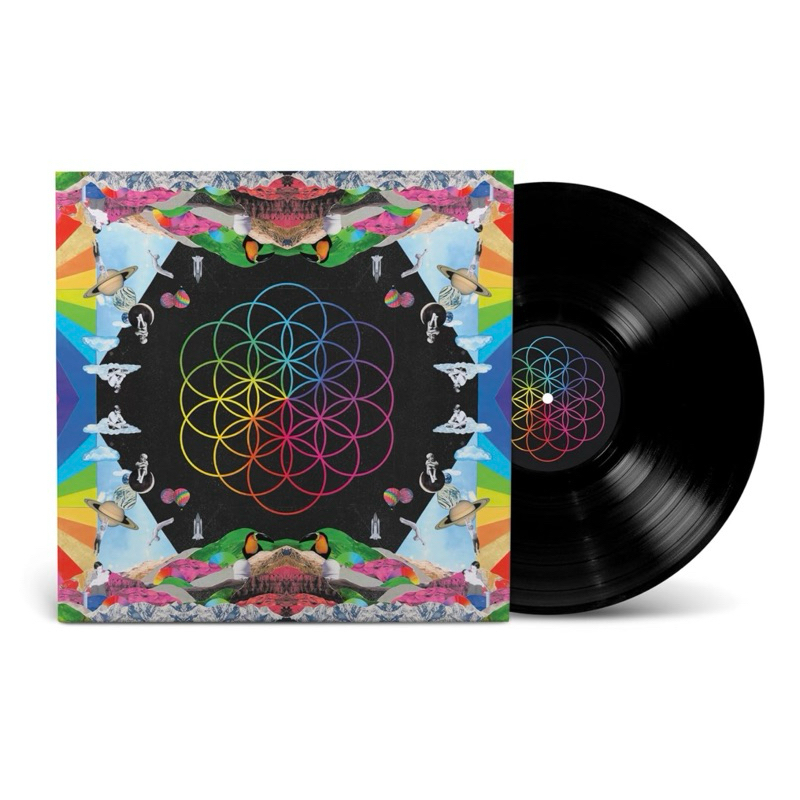แผ่นเสียง Coldplay A Head Full of Dreams , Vinyl, LP, Album, **Black coloured มือหนึ่ง ซีล