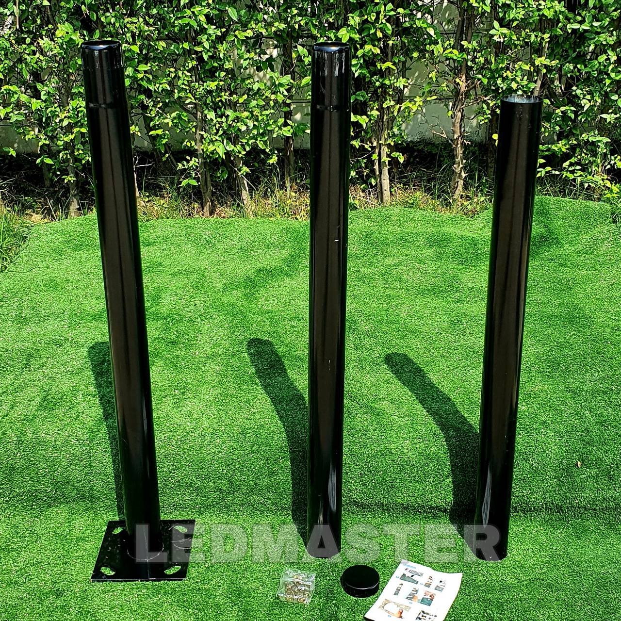 เสาไฟถนน สูง 3 เมตร ขนาด 2.5 นิ้ว (สำหรับโคมถนนโซล่าเซล UFO) เสาไฟโซล่าเซลล์ ราคาถูก เสาโคมถนน เสาไฟถนน