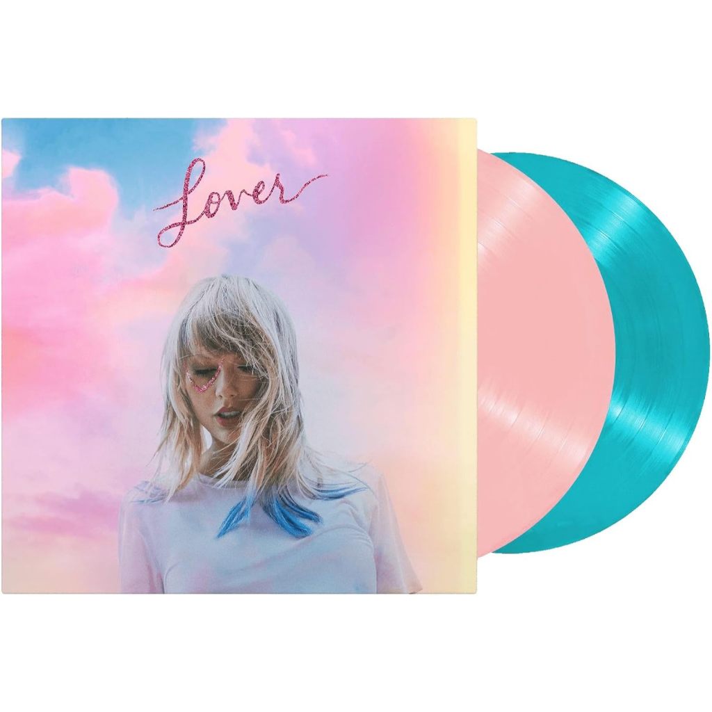 แผ่นเสียง Taylor Swift – Lover *limited 2 colored vinyl, LP ,EU มือหนึ่ง ซีล