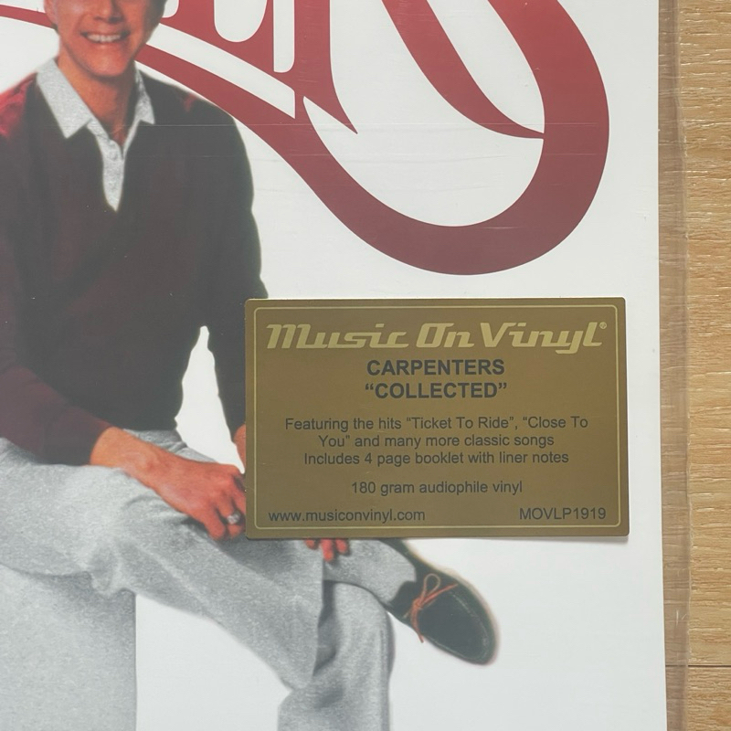แผ่นเสียง Carpenters อัลบั้ม Collected 2 × Vinyl, LP, Compilation รวมเพลง,EU มือหนึ่ง ซีล