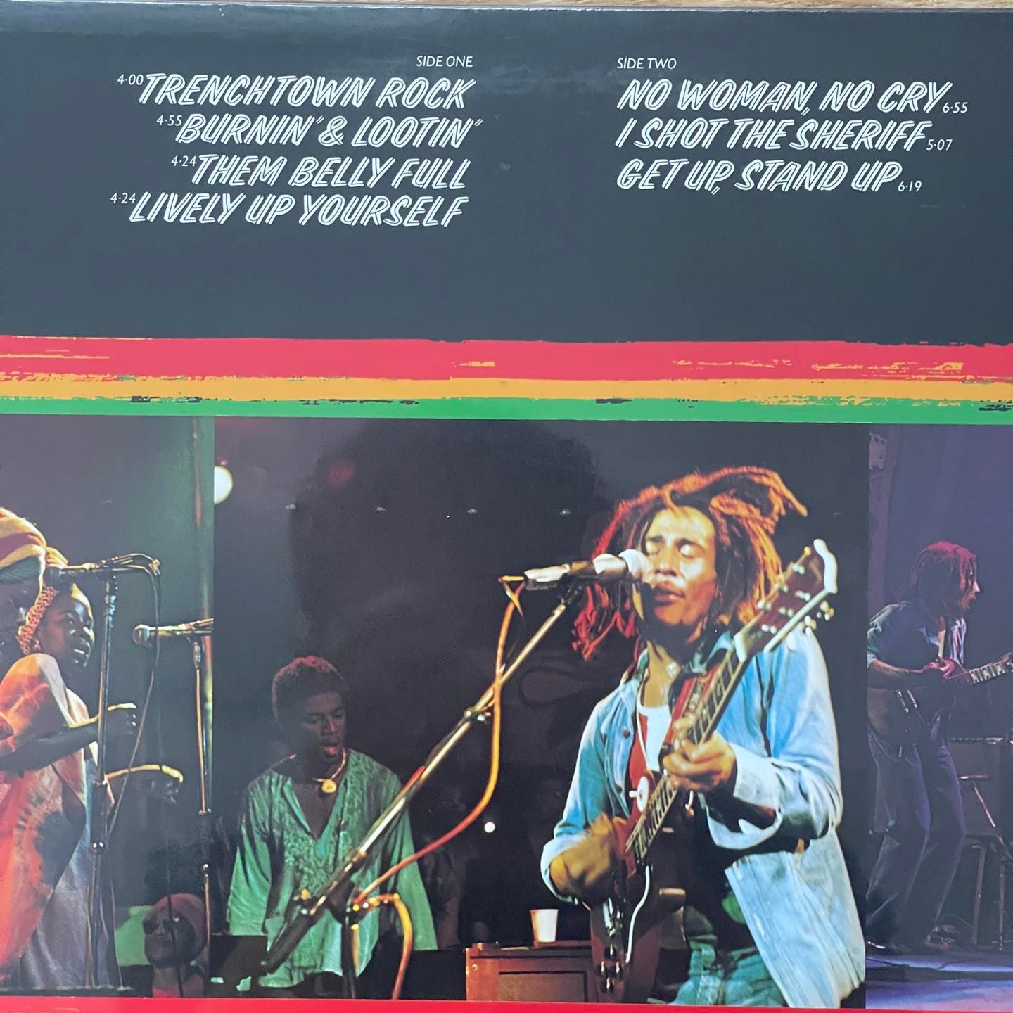 แผ่นเสียง Bob Marley & The Wailers - Live! ,Vinyl, LP, Album, Reissue, Remastered, 180 Gram มือหนึ่ง ซีล