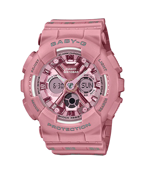 BA-130SP-4A | อะนาล็อก-ดิจิตอลมาตรฐาน | BABY-G | นาฬิกา