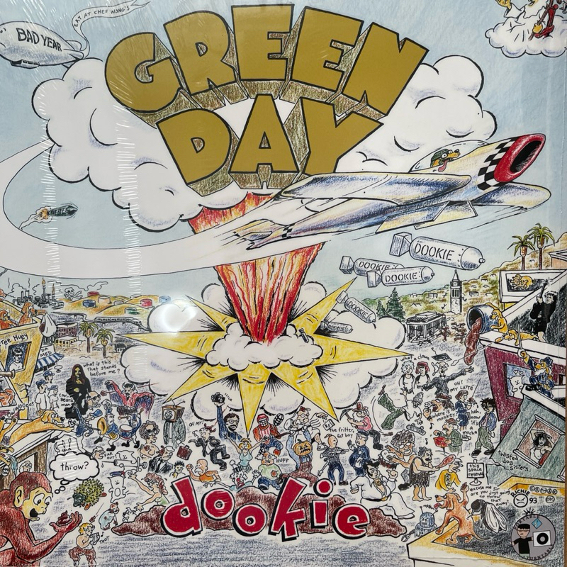 แผ่นเสียง Green Day อัลบั้ม Dookie ,Vinyl, LP, Album, Reissue ,EU มือหนึ่ง ซีล