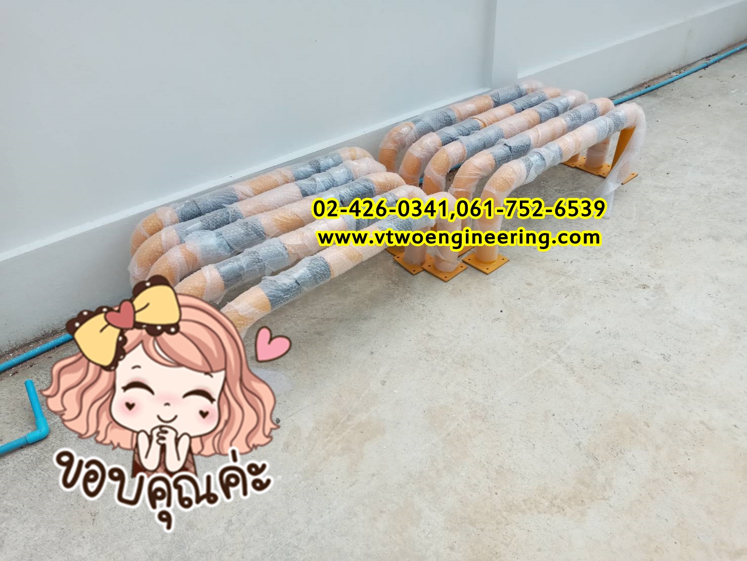 ราวเหล็กกันชน / crash protection barriers No.1