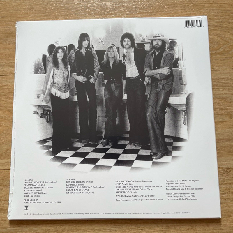 แผ่นเสียง Fleetwood Mac-Fleetwood Mac ,Vinyl, LP, Album, Reissue, Stereo,US มือหนึ่ง ซีล