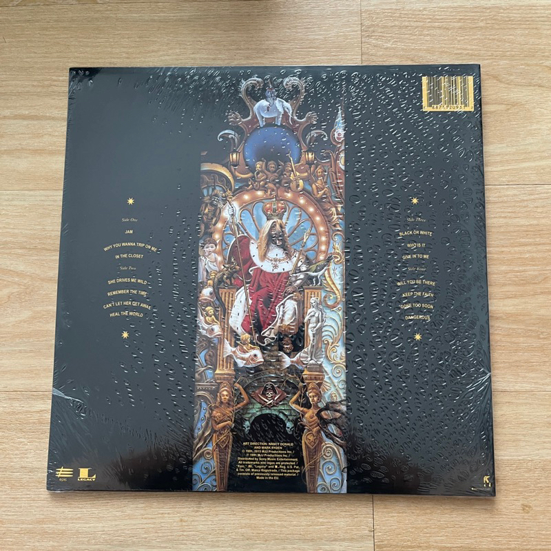 แผ่นเสียง Michael Jackson – Dangerous , 2 × Vinyl, LP, Album, Reissue, 180 gram,EU มือหนึ่ง ซีล