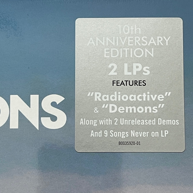 แผ่นเสียง Imagine Dragons - Night Visions *10th Anniversary , 2 x Vinyl, LP, Limited,USA ,มือหนึ่ง ซีล