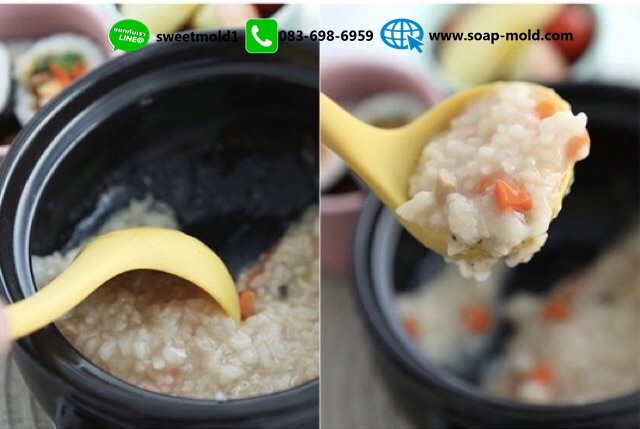 กระบวยตักซิลิโคน คละสี (ชิ้น) :007734