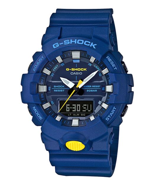 Casio G-Shock ANALOG-DIGITAL GA-800SC Sporty Color series รุ่น GA-800SC-2A