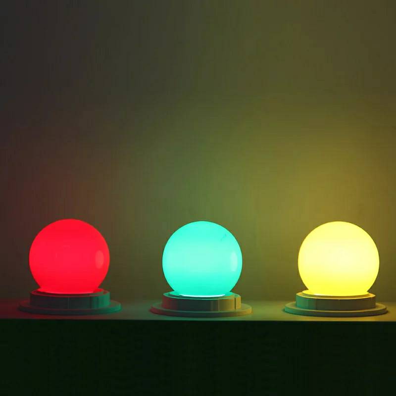 หลอดปิงปอง LED รุ่น 3W ชนิดแสงwhite,warm white,red,green,blue