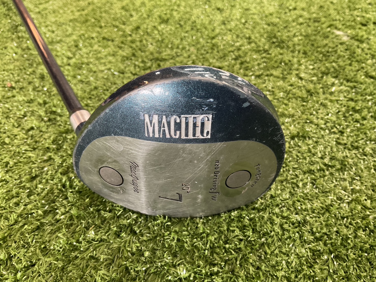 UTILITY 20 องศา MacGregor : MACTEC Tungsten #7 Flex-S ก้านกราไฟร์