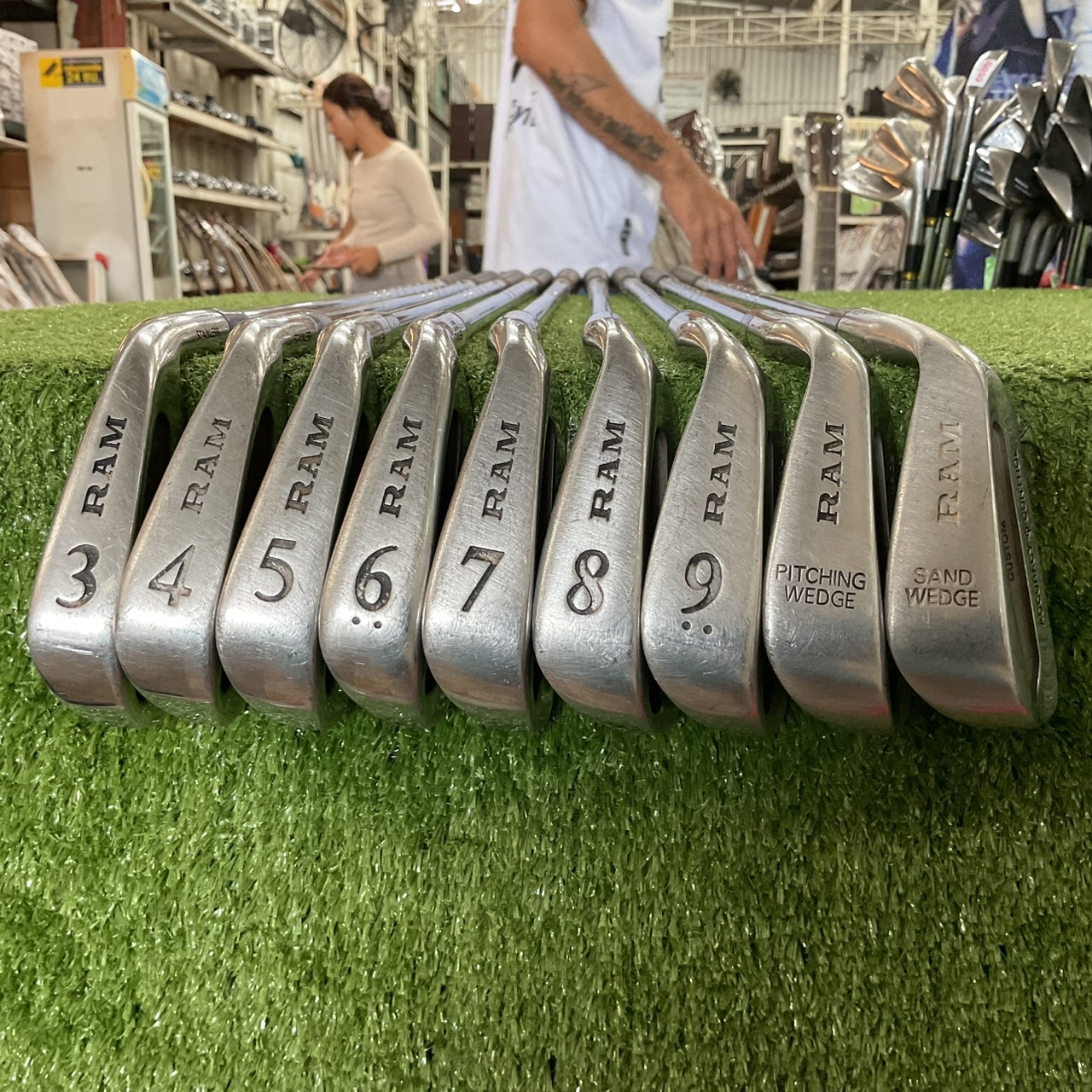 ไม้กอล์ฟ RAM : calvin Peete CUSTOM / LITE ก้านเหล็ก