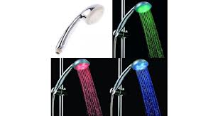 ฝักบัวสายฝนอาบน้ำ ฝักบัว LEDเปลี่ยนสีได้ 3 สี ไม่ต้องใช้ถ่าน