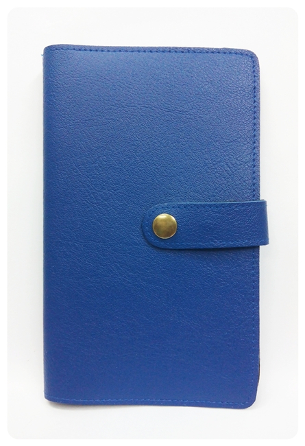 (bb-275-08) กระเป๋าใส่สมุดบัญชีฯ สีน้ำเงิน Flynow