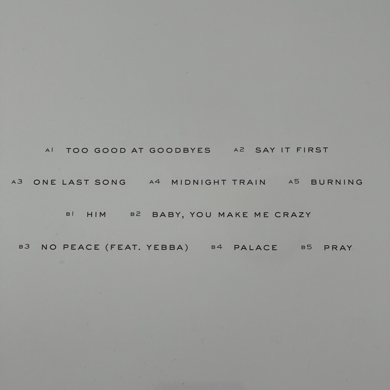 แผ่นเสียง Sam Smith – The Thrill Of It All , แผ่นสีขาว WHITE Vinyl, LP, Album, แผ่นเสียงมือหนึ่ง ซีล