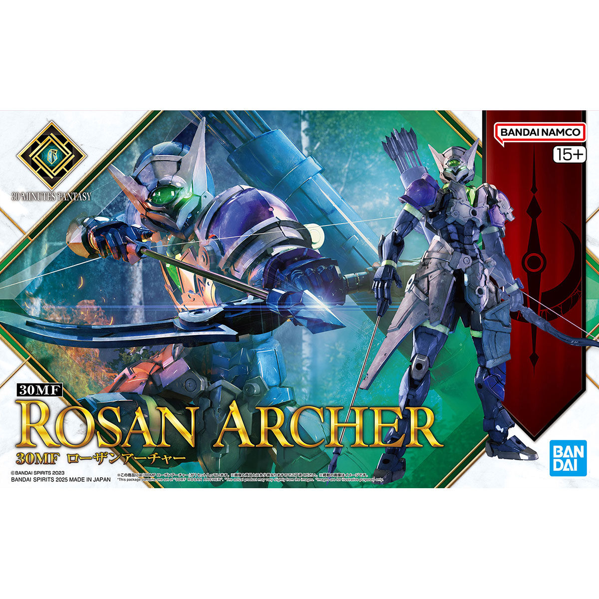 4573102683496 BANDAI SPIRITS 30MF ROSAN ARCHER
