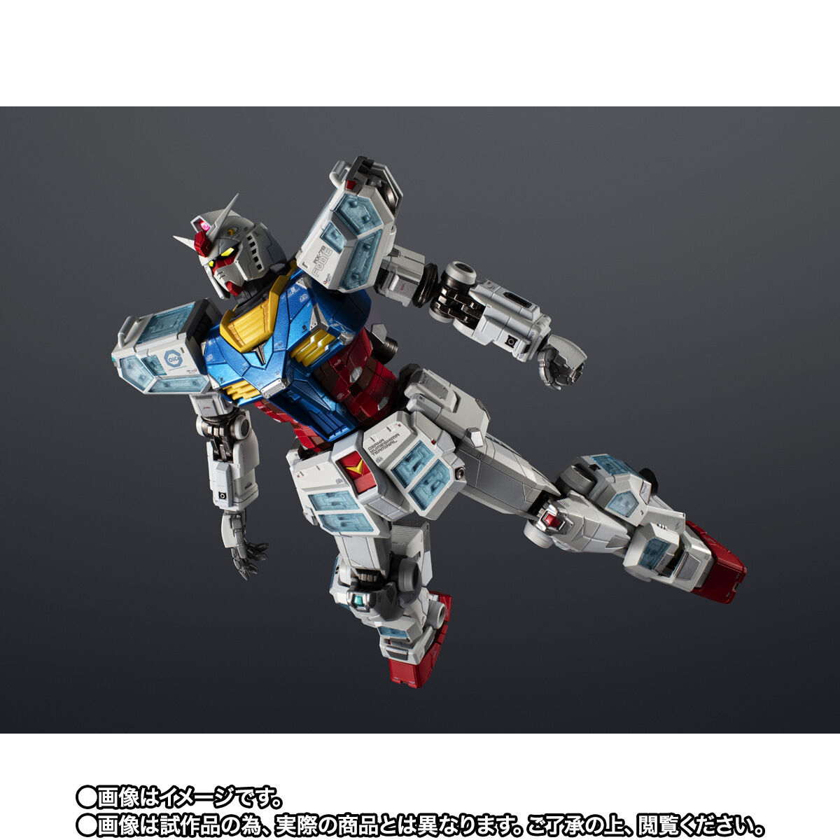 Preorder BANDAI SPIRITS CHOGOKIN RX-78F00/E GUNDAM Re:PACKAGE + EXPO2025 CHOGOKIN EX-001 GRASS FEATHER