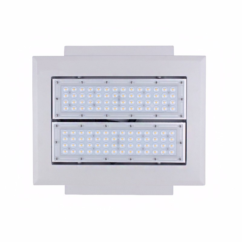 Led Canopy Light โคมไฟปั๊มน้ำมัน led 100W 120W 150W 200W เเสงขาว คุณภาพสูง ทนทาน เหมะกับการติดตั้งเป็นไฟปั้มน้ำมัน โคมไฟไฮเบย์ในโรงงานอุตสาหกรรม อาคาร