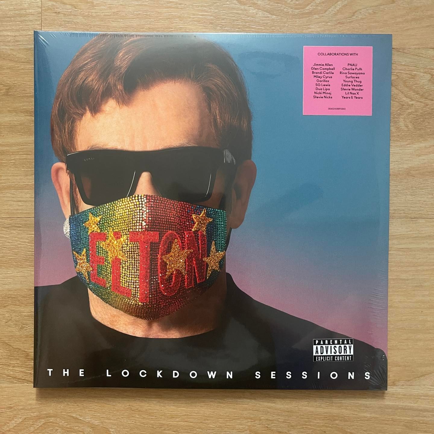 แผ่นเสียง Elton John– The Lockdown Sessions **Limited Edition, Blue Vinyl แผ่นเสียง มือหนึ่ง ซีล