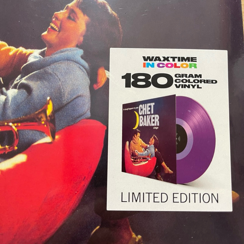 แผ่นเสียง Chet Baker - It Could Happen To You ,**Limited Edition, Purple Vinyl, LP, Album, มือหนึ่ง ซีล