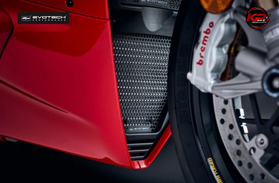 การ์ดหม้อน้ำ Evotech Ducati Panigale V4 Radiator Guard Set (2021+)