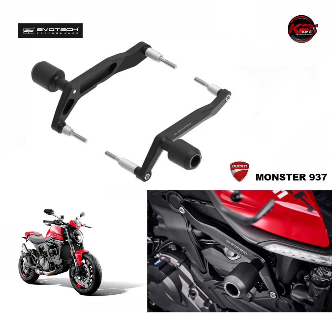กันล้มกลาง Evotech Ducati Monster 937 Frame Crash Protection