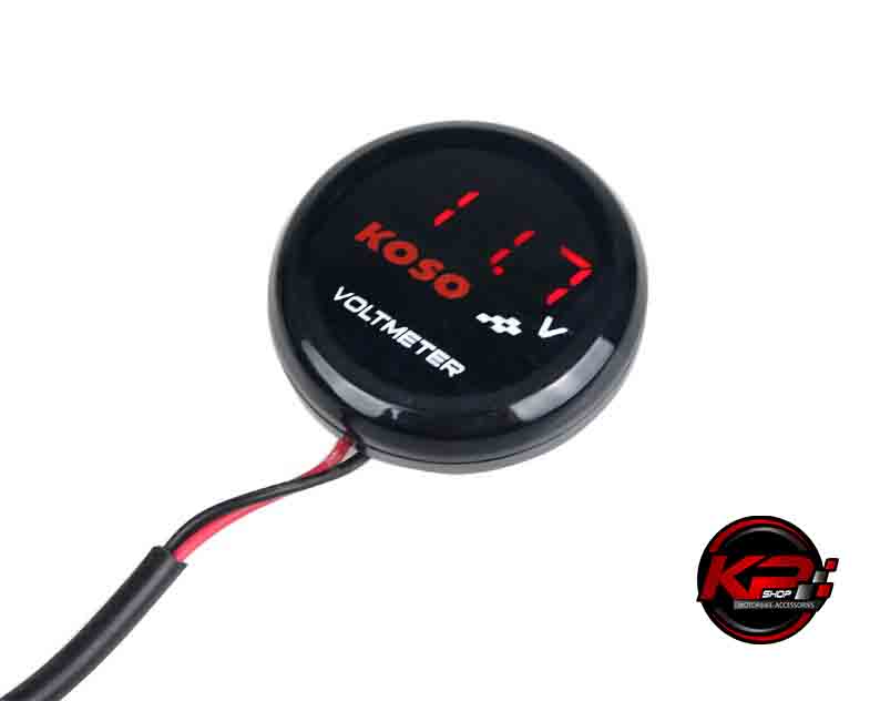 ตัววัดโวลท์ สำหรับ มอเตอร์ไซค์/รถยนต์